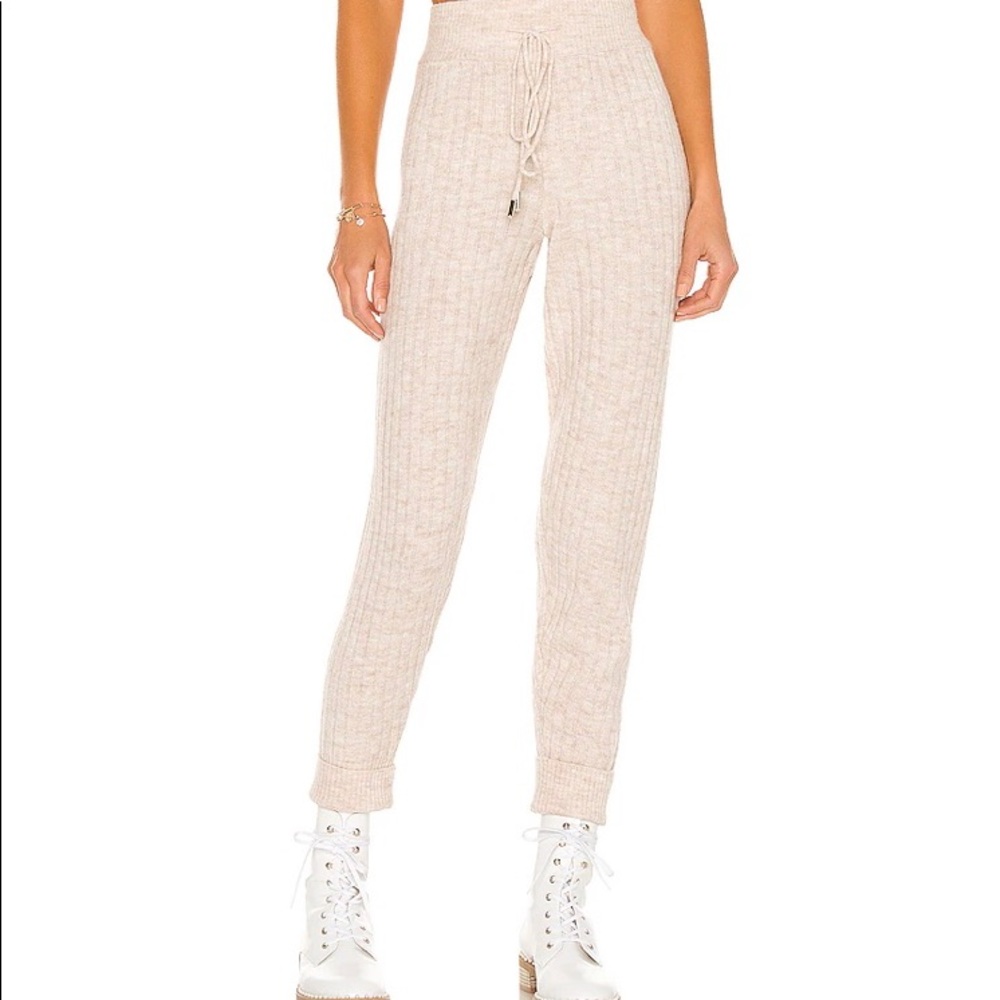 Free People around the clock jogger in oatmeal
